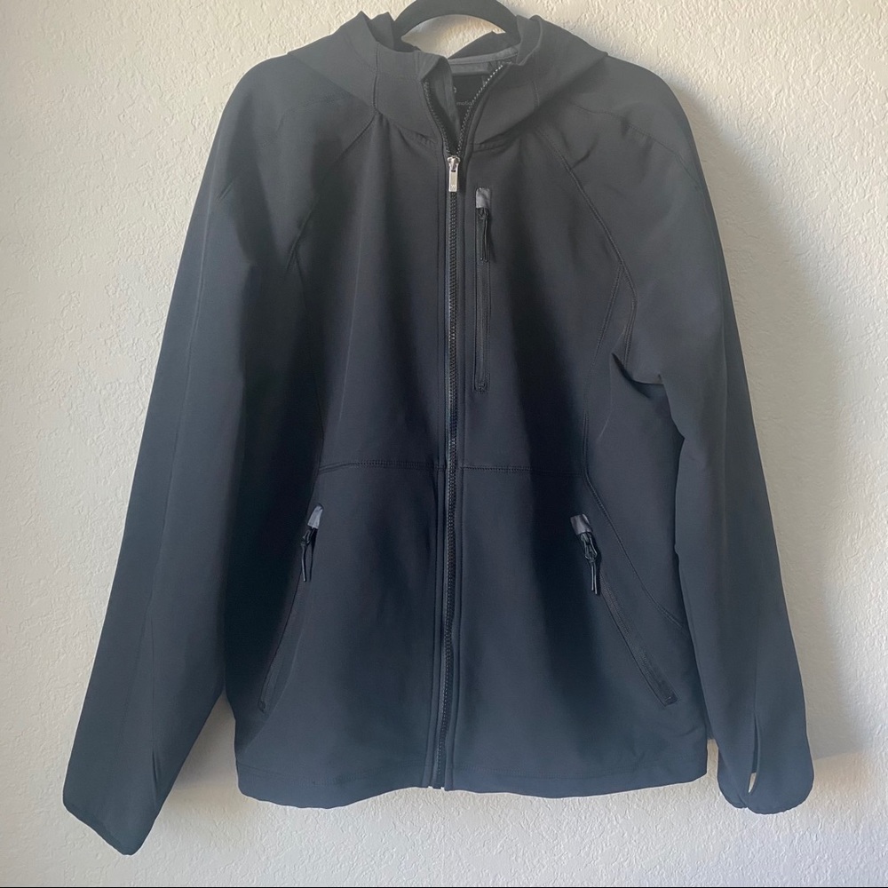 Men’s Black all in motion Woven Fleece Jacket
